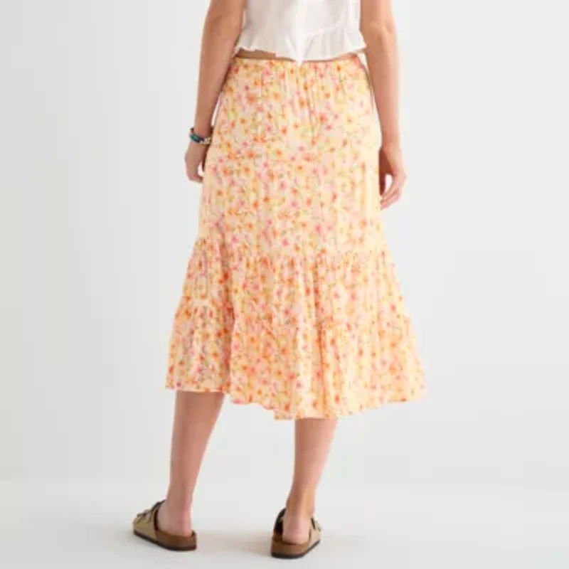 Arizona Womens Juniors Maxi Skirt