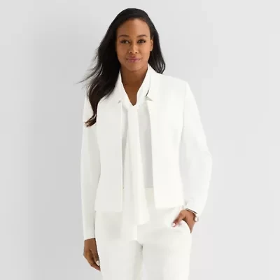 Black Label by Evan-Picone Womens Classic Fit Suit Jacket