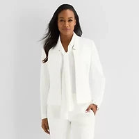 Black Label by Evan-Picone Womens Classic Fit Suit Jacket