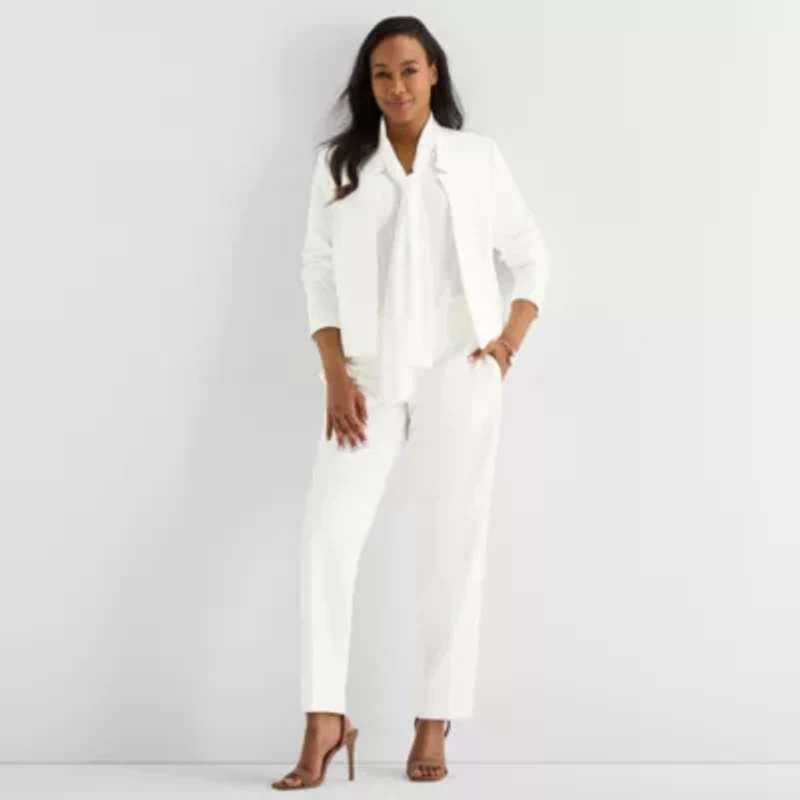 Black Label by Evan-Picone Womens Classic Fit Suit Jacket