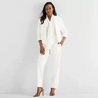 Black Label by Evan-Picone Womens Classic Fit Suit Jacket