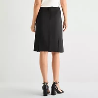 Black Label by Evan-Picone Womens Suit Skirt
