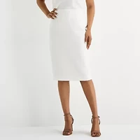 Black Label by Evan-Picone Womens Suit Skirt