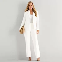 Le Suit Straight Leg Womens 2-pc. Pant