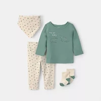 Carter's Baby Boys 4-pc. Pant Set