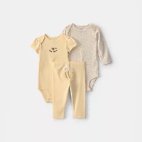 Carter's Baby Girls 3-pc. Pant Set
