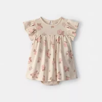 Carter's Baby Girls Fitted Floral 2-pc. Dress Set