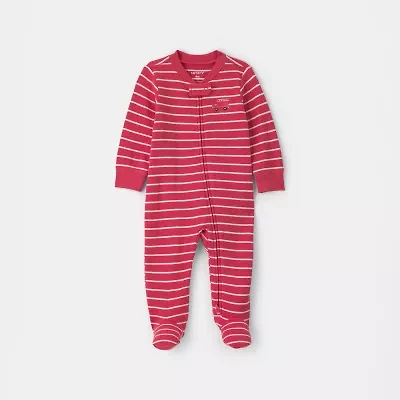 Carter's Firetruck Baby Boys Striped Sleep and Play
