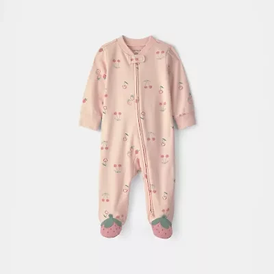 Carter's Strawberry Baby Girls Sleep and Play
