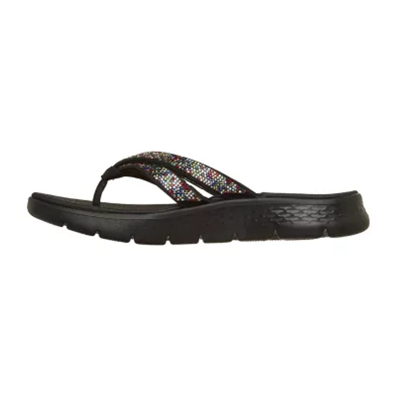 Skechers Womens Go Walk Flex Flip-Flops