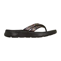 Skechers Womens Go Walk Flex Flip-Flops