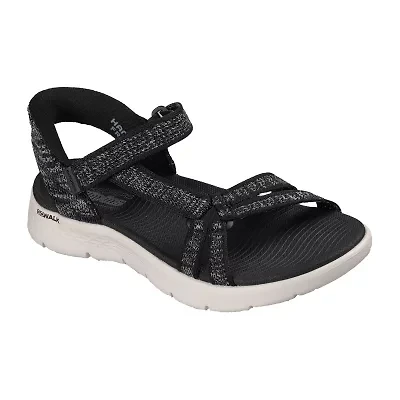 Skechers Womens Go Walk Flex Strap Sandals