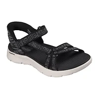 Skechers Womens Go Walk Flex Strap Sandals