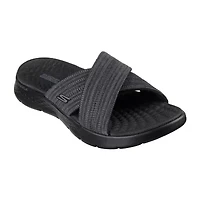 Skechers Womens Go Walk Flex Slide Sandals