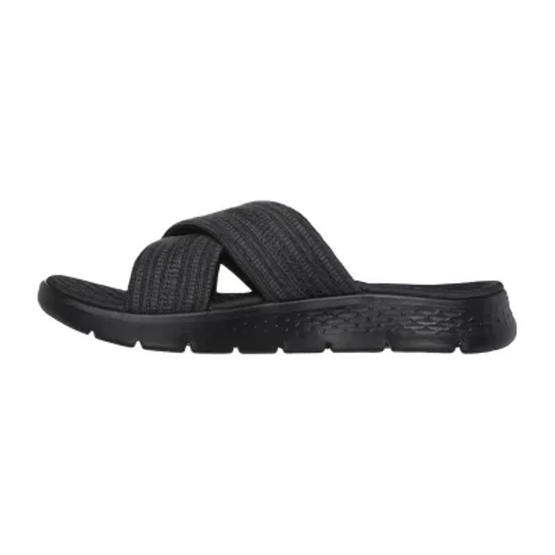 Skechers Womens Go Walk Flex Slide Sandals