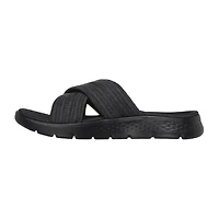Skechers Womens Go Walk Flex Slide Sandals