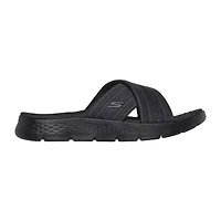 Skechers Womens Go Walk Flex Slide Sandals