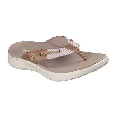 Skechers Womens Flex Flip-Flops