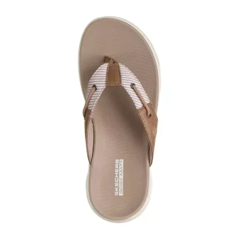 Skechers Womens Flex Flip-Flops