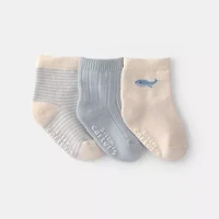 Carter's Baby Boys 3 Pair Booties