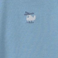 Carter's Baby Boys Crew Neck Short Sleeve Rib 5-pc. Bodysuit