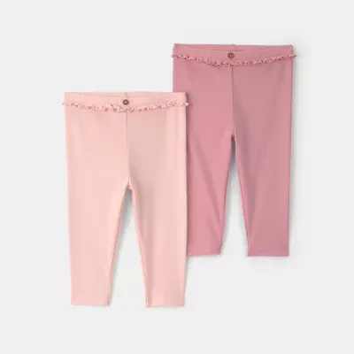 Carter's Baby Girls Slim Regular Fit Pull-On Pant