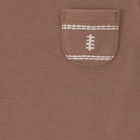 Carter's Baby Boys Crew Neck Short Sleeve Rib 5-pc. Bodysuit