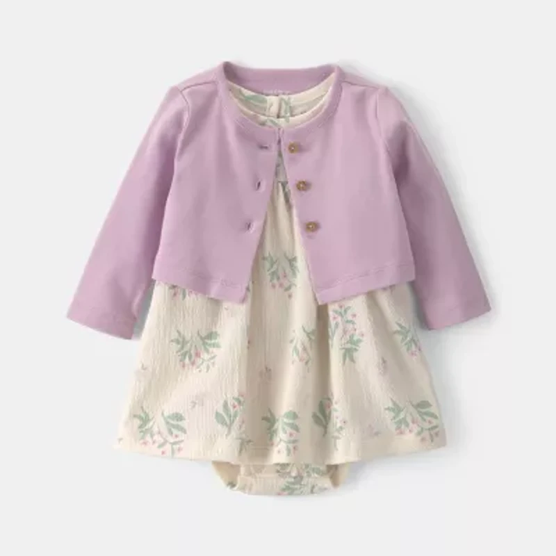 Carter's Baby Girls Floral 2-pc. Dress Set
