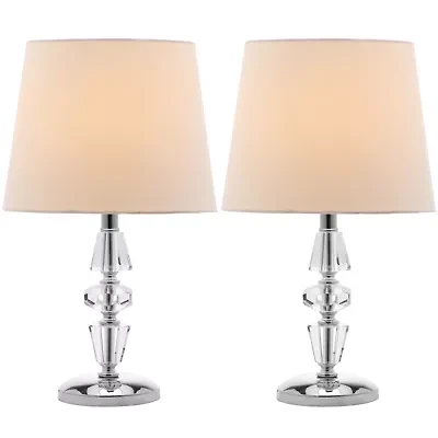 Gem Tiered Crystal Lamp- Set of 2