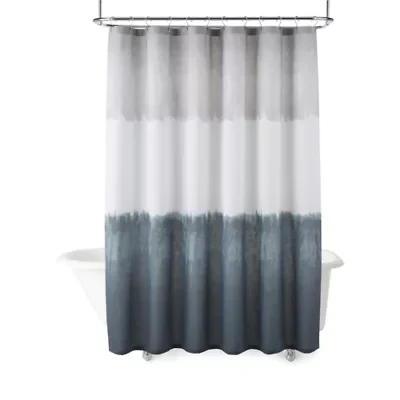 Home Expressions Dip Dye Shower Curtain