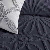 CHF Chenille Medallion 3-pc. Midweight Comforter Set