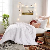 CHF Chenille Leopard Duvet Cover Set