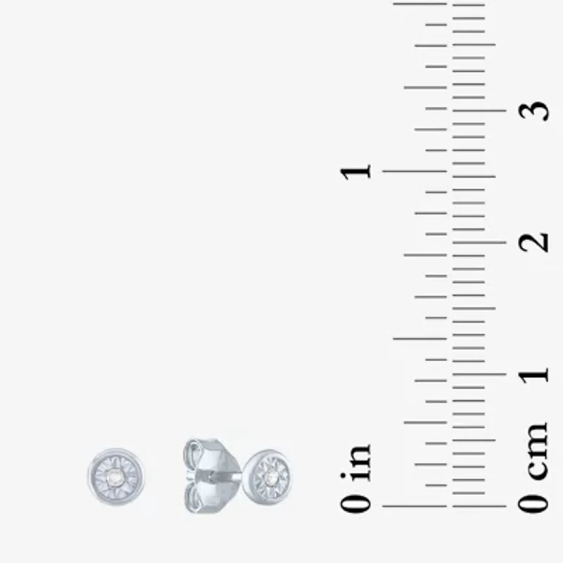 Diamond Addiction Diamond Accent 3 Pair Earring in Sterling Silver