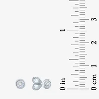 Diamond Addiction Diamond Accent 3 Pair Earring in Sterling Silver