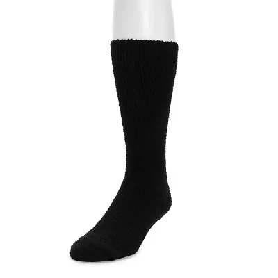 Muk Luks Mens 1 Pair Slipper Socks