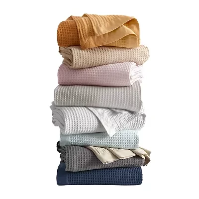 Linery All Season Waffle Weave Soft Blanket