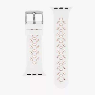 Withit Apple Compatible Unisex Adult White Watch Band Wi/T-As3-008-43-Bx-01