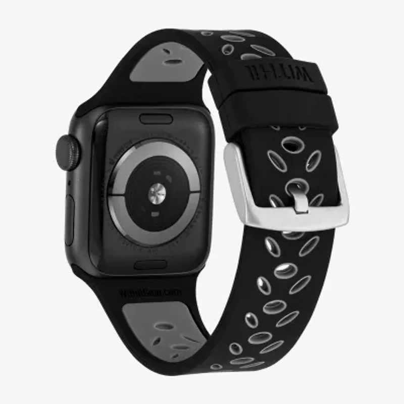 Withit Apple Compatible Unisex Adult Black Watch Band Wi/T-As4-001-05-Bx-01