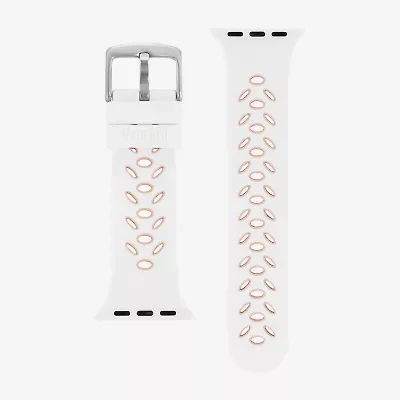 Withit Apple Compatible Unisex Adult White Watch Band Wi/T-As4-008-43-Bx-01