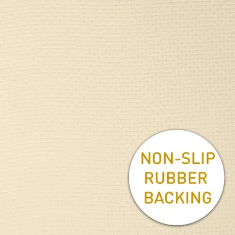 Sweet Home Collection™ Herringbone Stitch Memory Foam Non-Slip 16" x Chair Cushion Pad with Ties