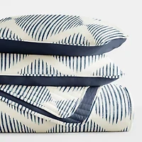 Casual Comfort Pattern Reversible Contemporary Lightweight 3 Pc. Quilt Set