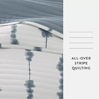 Casual Comfort Shibori Reversible Quilt Set