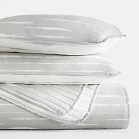 Casual Comfort Lines Reversible Quilt Set
