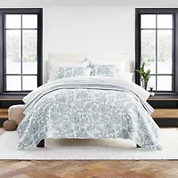 Casual Comfort Pattern Modern Reversible Quilt Set
