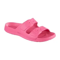 Totes Little & Big Kid Unisex Molded Double Buckle Slide Sandals