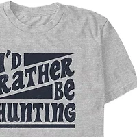 Mens Short Sleeve Hunting Graphic T-Shirt