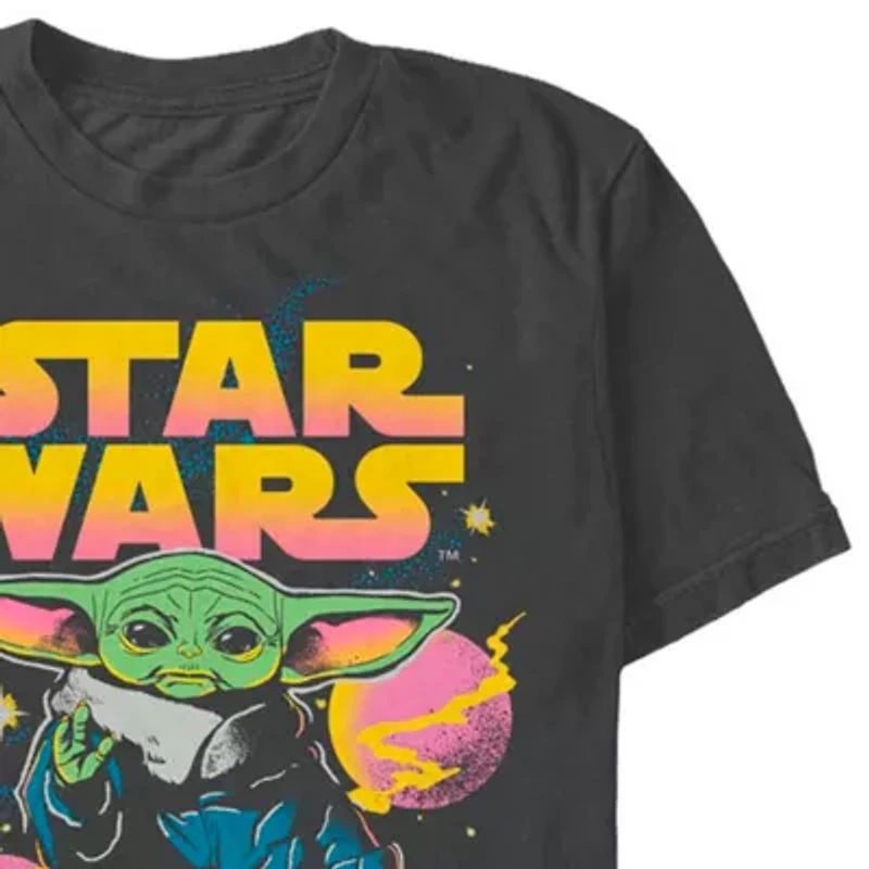 Mens Short Sleeve Star Wars Graphic T-Shirt