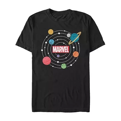 Mens Short Sleeve Marvel Graphic T-Shirt