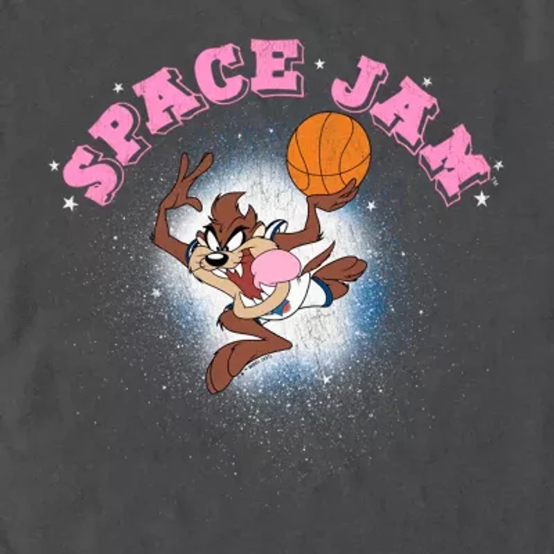 Mens Short Sleeve Space Jam Graphic T-Shirt