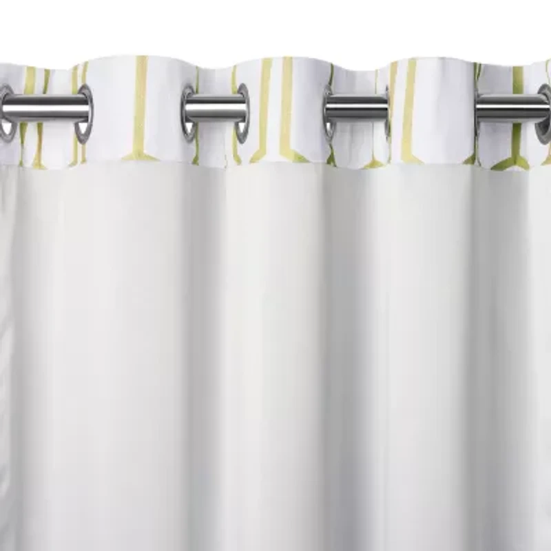 Elrene Home Fashions Kaiden Geometric Grommet Top Blackout Single Curtain Panel